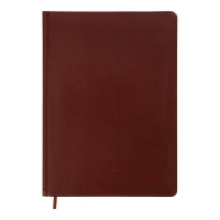 Дневник недатированный BRAVO, L2U, А4, коричневый, искусственная кожа/поролон Buromax BM.2097-25