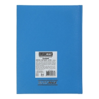 Щоденник недатований CLASSIC, A5, синій, штуч.шкіра/поролон, 336 стор Buromax BM.20980-02