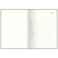 Щоденник датований 2026 CLASSIC, A5, білий, бумвініл/поролон Buromax BM.21121-12