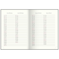 Щоденник датований 2026 CLASSIC, A5, білий, бумвініл/поролон Buromax BM.21121-12