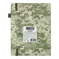 Дневник датированный 2026 MILITARY, A5, светло-зеленый, искусственная кожа Buromax BM.21134-15