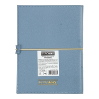 Щоденник датований 2026 PANDORA, A5, синій, штуч.шкіра Buromax BM.21141-02