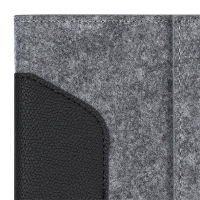 Щоденник датований 2026 OSCAR, A5, чорний, штуч.шкіра Buromax BM.21142-01