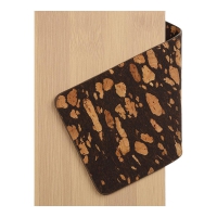 Щоденник датований 2026 NATURE, A5, пісочний, штуч.шкіра Buromax BM.21143-22