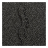 Дневник датированный 2026 CHARME, A5, серый, штуч.кожа Buromax BM.21146-09