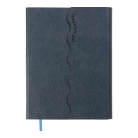 Дневник датированный 2026 CHARME, A5, лавандовый, штуч.кожа Buromax BM.21146-39