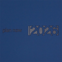 Щоденник датований 2026 MADERA, A5, синій, штуч.шкіра Buromax BM.21150-02