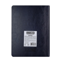 Щоденник датований 2026 MEMORY, A5, синій, штуч.шкіра Buromax BM.21151-02