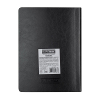 Щоденник датований 2026 MEMORY, A5, сірий, штуч.шкіра Buromax BM.21151-09