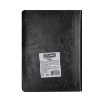 Дневник датированный 2026 MIND, A5, зеленый, штуч.кожа Buromax BM.21152-04