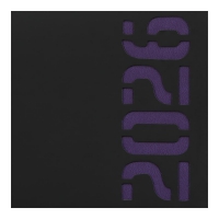 Дневник датированный 2026 NEON, A5, фиолетовый, штуч.кожа Buromax BM.21153-07