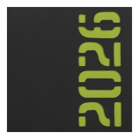 Дневник датированный 2026 NEON, A5, САЛАТОВЫЙ, штуч.кожа Buromax BM.21153-08