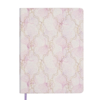 Дневник датированный 2026 BLOOM, A5, фиолетовый, штуч.кожа Buromax BM.21156-07