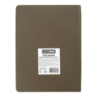 Щоденник датований 2026 DARK MORANDI, A5, зелений, штуч.шкіра Buromax BM.21157-04