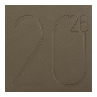 Щоденник датований 2026 DARK MORANDI, A5, зелений, штуч.шкіра Buromax BM.21157-04