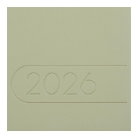 Щоденник датований 2026 LIGHT MORANDI, A5, оливковий, штуч.шкіра Buromax BM.21158-36