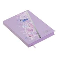 Щоденник датований поліграфічний PASSION 2026, A5, рожевий Buromax BM.21160-10