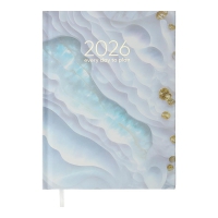 Щоденник датований поліграфічний FANTASTIC 2026 , A5, бірюзовий Buromax BM.21161-06