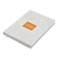 Щоденник датований поліграфічний FANTASTIC 2026, A5, білий Buromax BM.21161-12