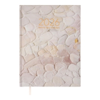 Щоденник датований поліграфічний FANTASTIC 2026, A5, пісочний Buromax BM.21161-22