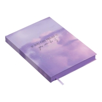 Щоденник датований поліграфічний MELODY 2026, A5, фіолетовий Buromax BM.21163-07