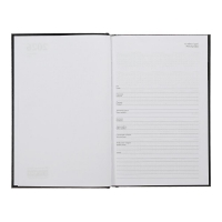 Дневник датированный 2026 SIMPLE, A5, синий, бумвинил Buromax BM.21166-02