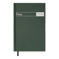 Щоденник датований 2026 URBAN, A5,зелений , бумвініл Buromax BM.21169-04