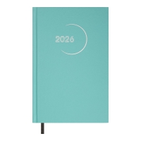 Щоденник датований 2026 MADAM, A5, бірюзовий, бумвініл Buromax BM.21170-06