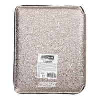 Щоденник датований 2026 PRIMAVERA, A5, срібний, штуч.шкіра/поролон Buromax BM.2120-24