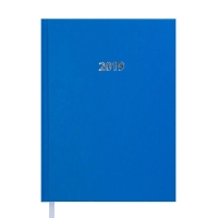 Ежедневник датированный 2019 STRONG, A5, 336 стр., св.-синий Buromax