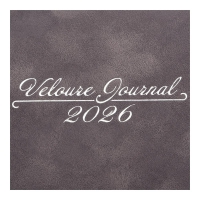 Дневник датированный 2026 VELOUR, A5, серый, штуч.кожа Buromax BM.2134-09