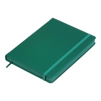Щоденник датований 2026 TOUCH ME, A5, зелений, штуч. шкіра Buromax BM.2137-04