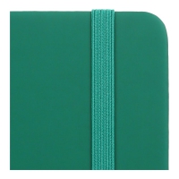 Щоденник датований 2026 TOUCH ME, A5, зелений, штуч. шкіра Buromax BM.2137-04