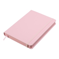 Дневник датированный 2024 TOUCH ME, A5, розовый, штуч. кожа Buromax BM.2137-10