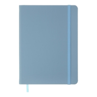 Дневник датированный 2024 TOUCH ME, A5, голубой, штуч. кожа Buromax BM.2137-14