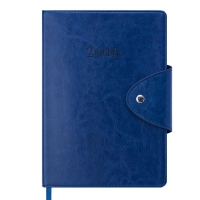 Ежедневник датированный 2019 BUSINESS, A5, 336 стр., синий Buromax