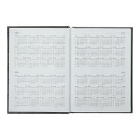 Дневник датированный 2024 MONOCHROME, A5, синий Buromax BM.2160-02