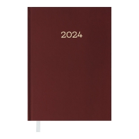 Щоденник датований 2024 MONOCHROME, A5, бордовий Buromax BM.2160-13