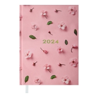 Щоденник датований 2024 PROVENCE, A5, розовий Buromax BM.2161-10