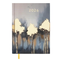 Щоденник датований поліграфічний FILLING   2026 , A5, золотий Buromax BM.2162-23