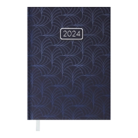Щоденник датований 2024 VELVET, A5, синій Buromax BM.2163-02