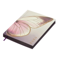 Щоденник датований поліграфічний SPOLETO   2026 , A5, рожевий Buromax BM.2168-10