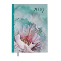 Щоденник датований 2019 SPOLETO, A5, 336 арк., білий Buromax