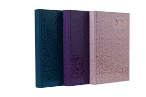 Ежедневник датированный 2019 VINTAGE, A5, 336 стр., фиолетовый Buromax