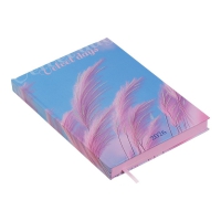 Дневник датированный полиграфический ONLY 2026, A5, светло-розовый Buromax BM.2183-43