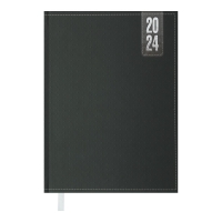 Дневник датированный 2024 MANLY, A5, графитовый Buromax BM.2188-50