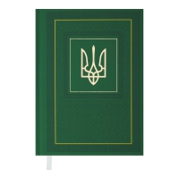 Дневник датированный 2024 NATION, A5, зеленый Buromax BM.2199-04