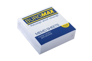 Блок білого паперу для нотаток JOBMAX 90х90х30мм., не скл. Buromax BM.2209