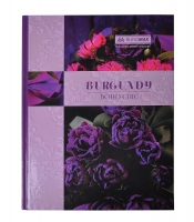 Книга учета "BOHO CHIC" 96 л/клит.оф.(тв. лам. обкл), А4, фиолетовый Buromax BM.2400-207