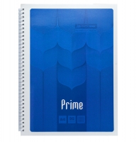 Зошит на пружині PRIME А4, 96л., клітка, в картонній обкладинці, синій Buromax BM.24451101-02